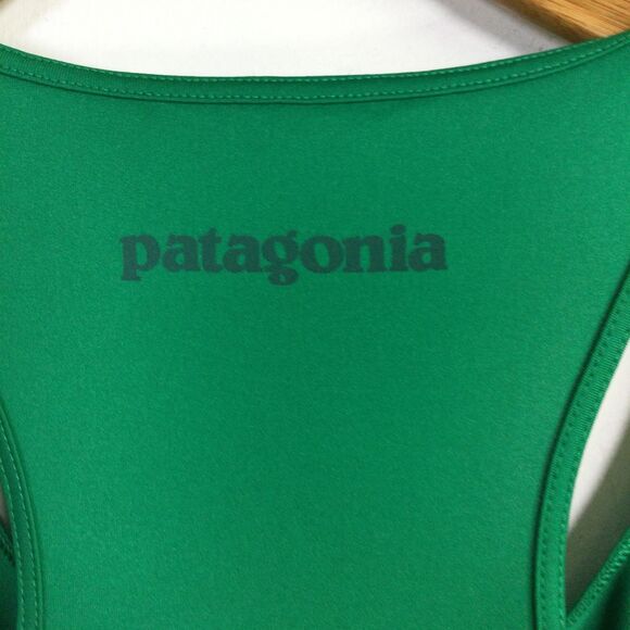 Patagonia Womens Capilene Baselayer Tank Top Scoop-Neck Sleeveless Green Size M - Picture 9 of 11